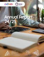 Camau Annual Report 2024 - 25 An image of someone using a tablet and laptop
